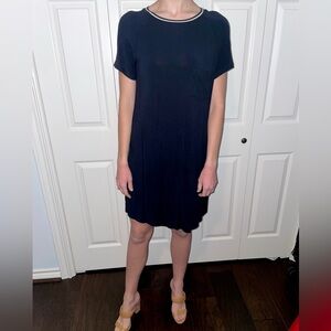 Abercrombie & Fitch Black T-Shirt Dress